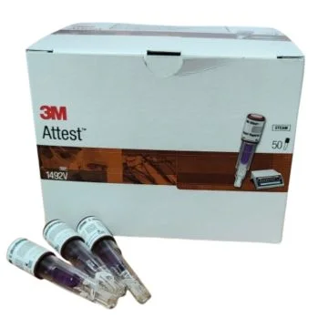 3M Attest Super Rapid Steam Biological Indicator (1492V) - 50's Pack