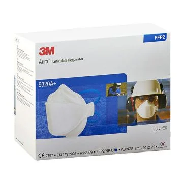 3M Aura (9320+) Particulate Respirator FFP2 - 20's Box
