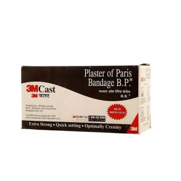 3M Cast Plaster of Paris Bandage BP (15cmx2.7m) - 12's Pack