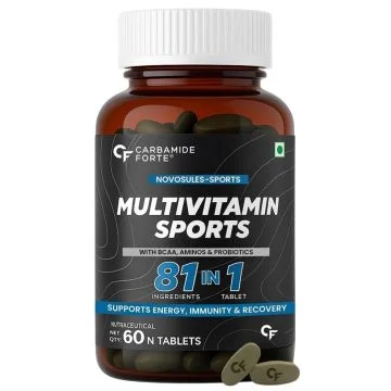Carbamide Forte Multivitamins Sports Tablets - Bottle of 60