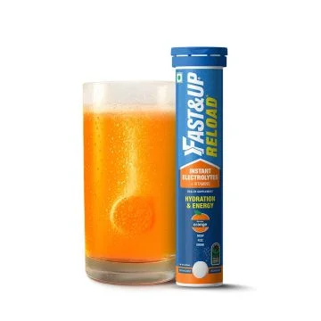 Fast&Up Reload Instant Electrolytes Tablets (Fizz Orange) - 20 Effervescent