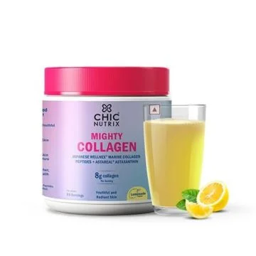 Chic Nutrix Mighty Collagen (Lemonade Flavour) - 25 Servings