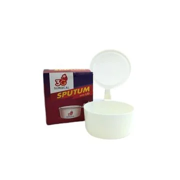3G Surgical Sputum Cup with Box - 2's Pack
