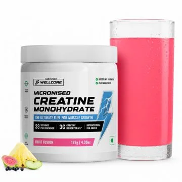 Wellcore Creatine Monohydrate (Fruit Fusion) - 122g