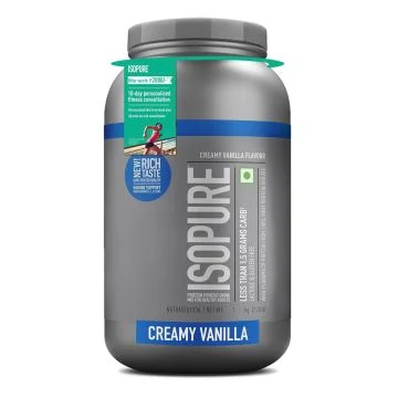 Isopure Low Carb Whey Isolate (Creamy Vanilla) - 1kg