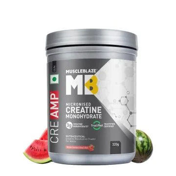 MuscleBlaze Creatine Monohydrate Creamp (Watermelon Kool Aid) - 320g