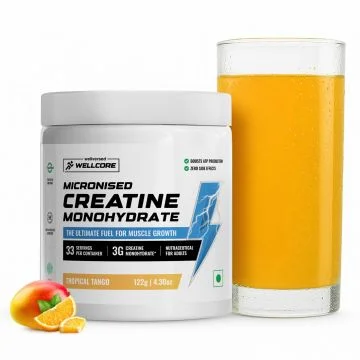 Wellcore Creatine Monohydrate (Tropical Tango) - 122g