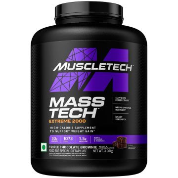 MuscleTech MassTech Extreme 2000 (Triple Chocolate Brownie) - 3kg
