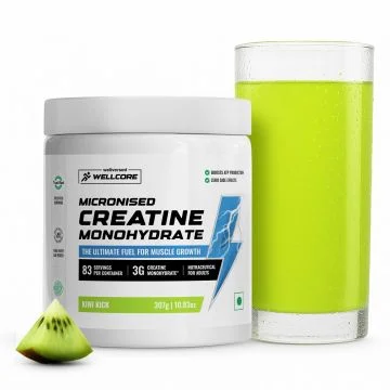 Wellcore Creatine Monohydrate (Kiwi Kick) - 307g