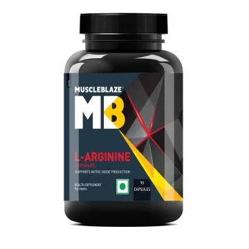 MuscleBlaze L-Arginine Capsules - Bottle of 90