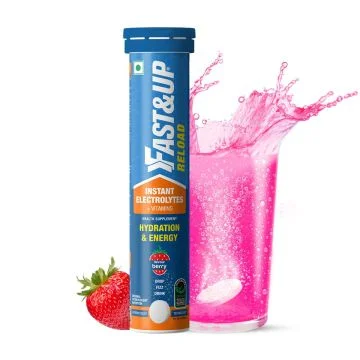 Fast&Up Reload Instant Electrolytes Tablets (Berry) - 20 Effervescent