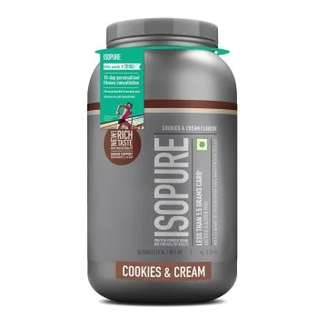 Isopure Low Carb Whey Isolate (Cookies & Cream) - 1kg