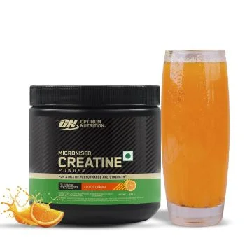 Optimum Nutrition Micronised Creatine (Citrus Orange) - 250g