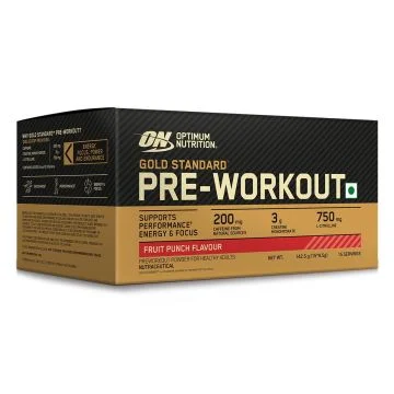 Optimum Nutrition Gold Standard Pre-Workout (Fruit Punch) - 142.5g