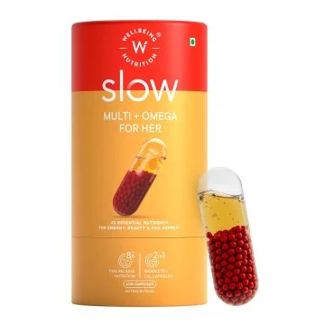 Wellbeing Nutrition Multi + Omega For Her - 60 Capsules