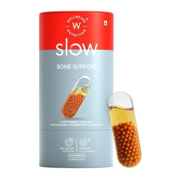 Wellbeing Nutrition Slow Bone Support - 60 Capsules