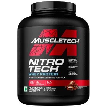 MuscleTech Nitro-Tech Whey (Milk Chocolate) - 1.81kg