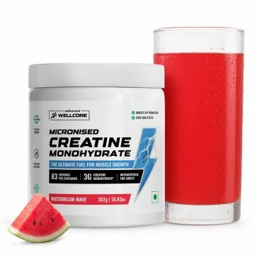 Wellcore Creatine Monohydrate (Watermelon Wave) - 307g