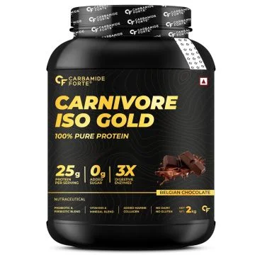 Carbamide Forte ISO Gold Protein Powder (Belgian Chocolate) - 2kg