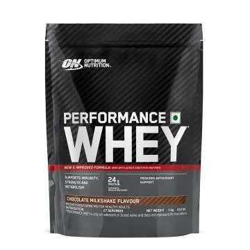 Optimum Nutrition Performance Whey (Chocolate Milkshake) - 1kg