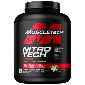 MuscleTech Nitro-Tech Ripped (French Vanilla Bean) -  1.81kg