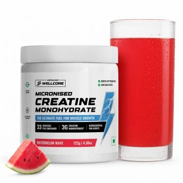 Wellcore Creatine Monohydrate (Watermelon Wave) - 122g