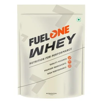MuscleBlaze Fuel One Whey Protein Powder (Rich Chocolate Flavor) - 1kg