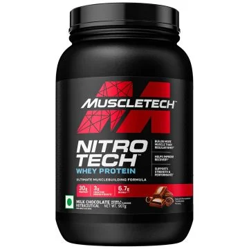 MuscleTech Nitro-Tech Whey Protein (Milk Chocolate) - 907g
