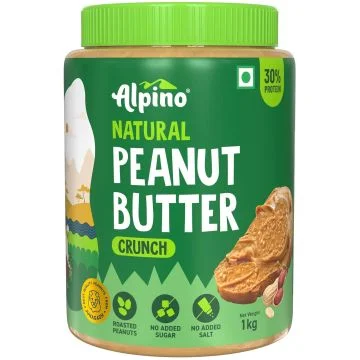 Alpino Natural Peanut Butter Crunch - 1kg