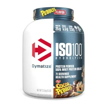 Dymatize Nutrition ISO100 Hydrolyzed Whey Protein Isolate (Cocoa pebbles) - 2.3kg