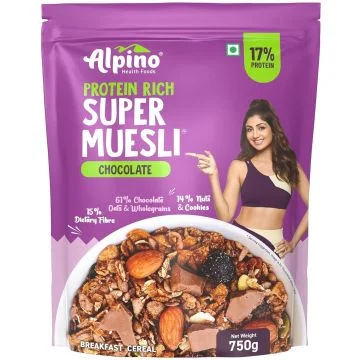 Alpino Protein Rich Super Muesli (Chocolate) - 750g