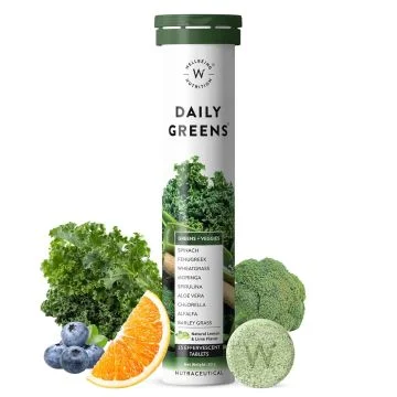 Wellbeing Nutrition Daily Greens Tablets - Pack of 15