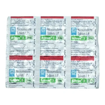 Acitrom 3 mg Tablet - Strip of 30