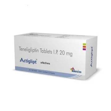 Actiglipt 20 Tablet - Strip of 10
