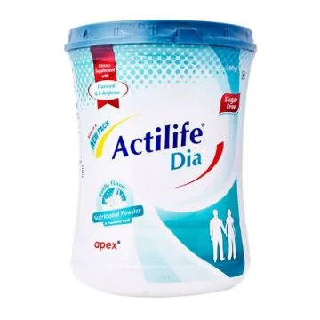 Actilife Dia Sugar Free Vanilla Flavour Powder - 200 g