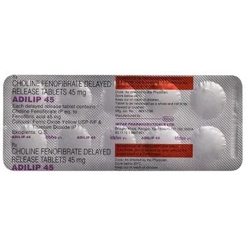 Adilip 45 Mg Tablet - Strip of 10
