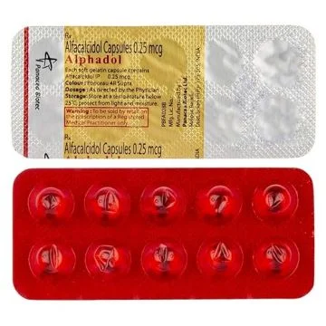 Alphadol 0.25 mcg Capsule - Strip of 10