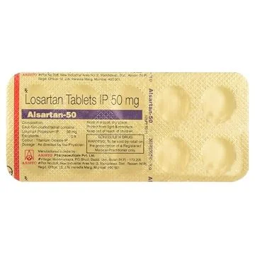 Alsartan 50 mg Tablet - Strip of 10
