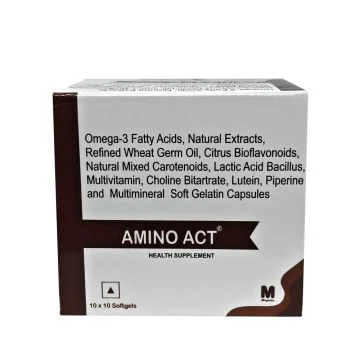 Amino Act Capsule - Strip of 10