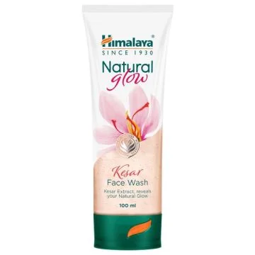Himalaya Natural Glow Kesar Face Wash - 100 ml