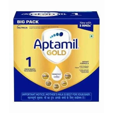 Aptamil Gold 1 Infant Formula  (0-6 Months) - 1.2 kg