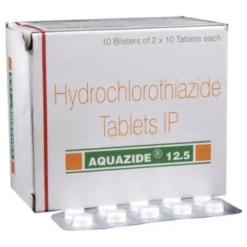 Aquazide 12.5 mg Tablet - Strip of 10