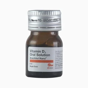 Arachitol Nano 60K IU Sugar Free Oral Solution - 4 x 5 ml