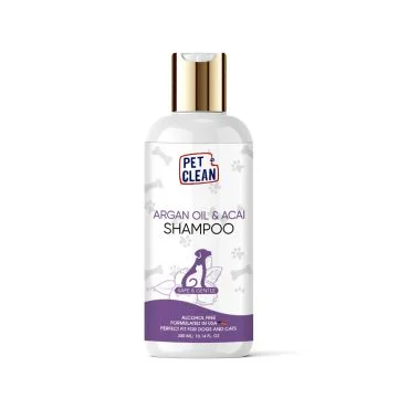 Pet Clean (PCABS) Pet Acai Berry & Argan Oil Shampoo - Pack of 1