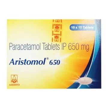 Aristomol 650 mg Tablet - Strip of 15