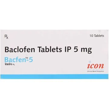 Bacfen 5 Tablet - Strip of 10
