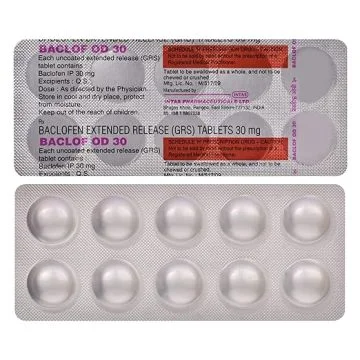 Baclof OD 30 mg Tablet - Strip of 10