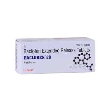 Bacloren 20 mg Tablet - Strip of 10