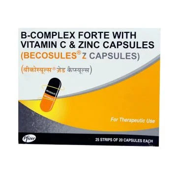 Becosules Z Capsule - Strip of 20