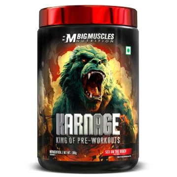 Bigmuscles Nutrition Karnage Preworkout (Sex on the Beach) - 300g
